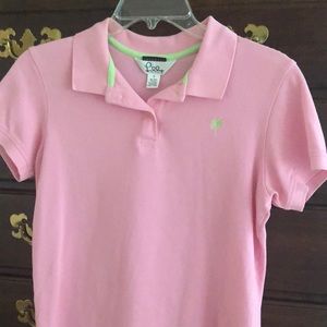Lilly Pulitzer short sleeve polo shirt